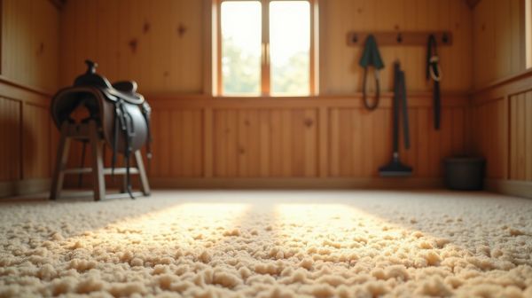 Le confort issu des tapis de selle pour le bien-être de votre cheval