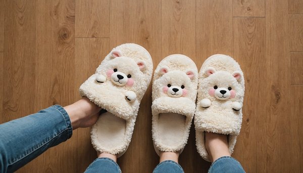Chaussons animaux doux : confort et style à vos pieds